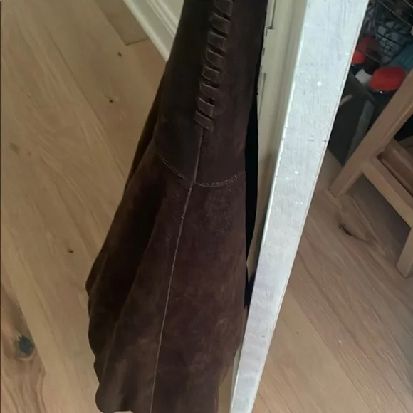 Haute Hippie Rich Brown Suede Bag - Picture 6 of 11